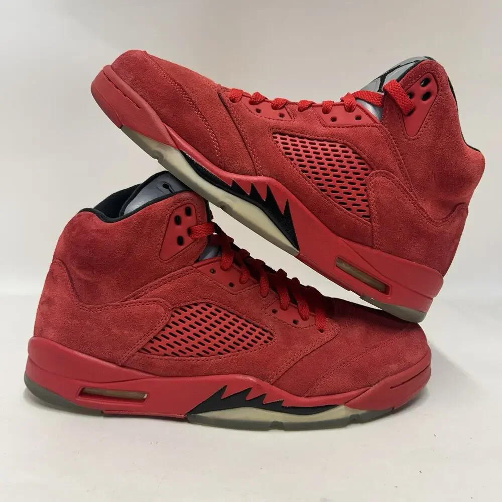 Nike Shoes Air Jordan 5 Retro OG “Red Suede” 136027-602